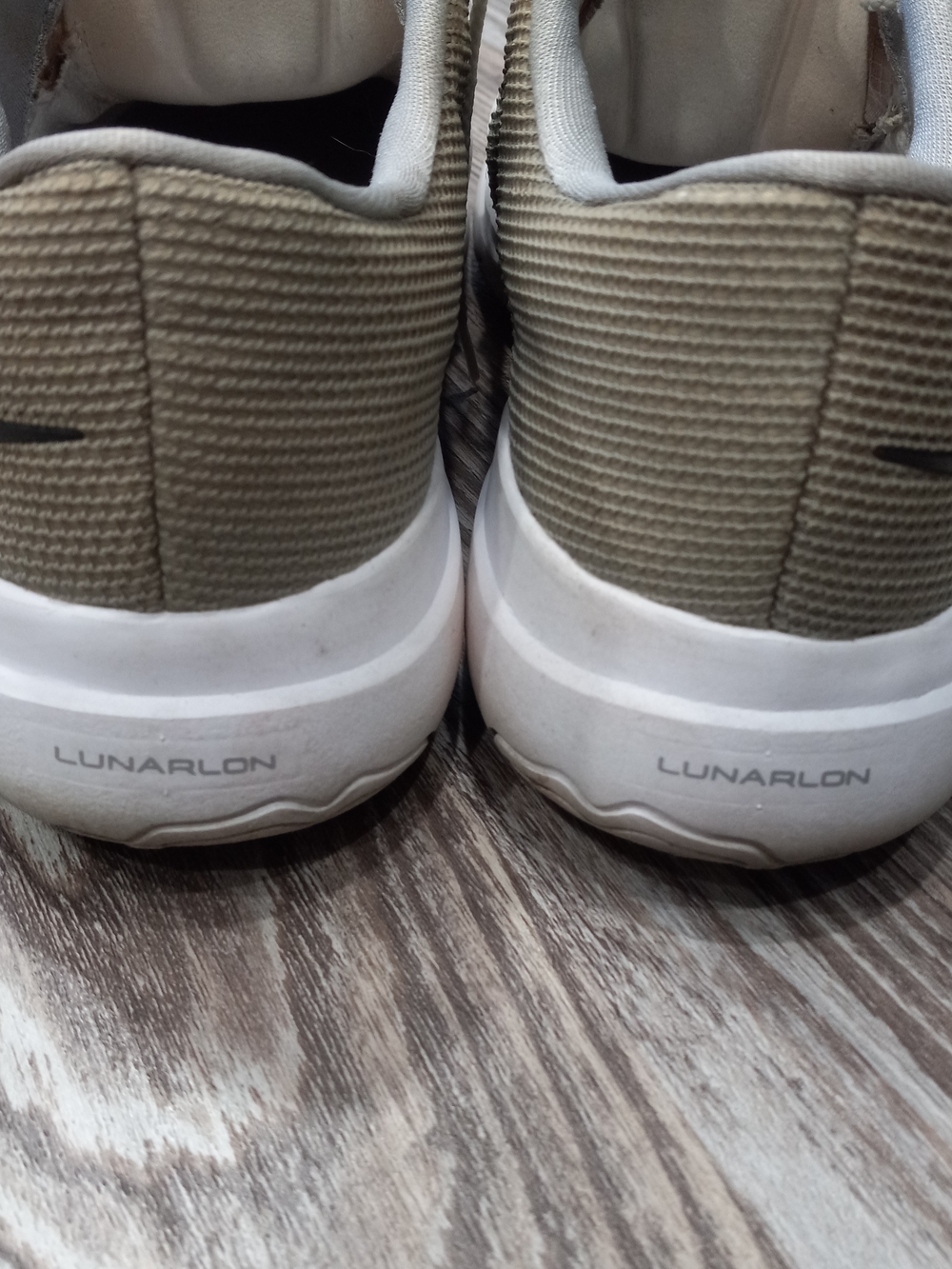 Nike Lunar Empress Lunarlon Woman Golf Shoes White/Gary Size 8 - Picture 10 of 15